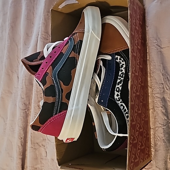 Vans Old Skool 36 Dx Anaheim Factory Animal Mix / Black ladies size 8 Men's 6.5 - Picture 7 of 7